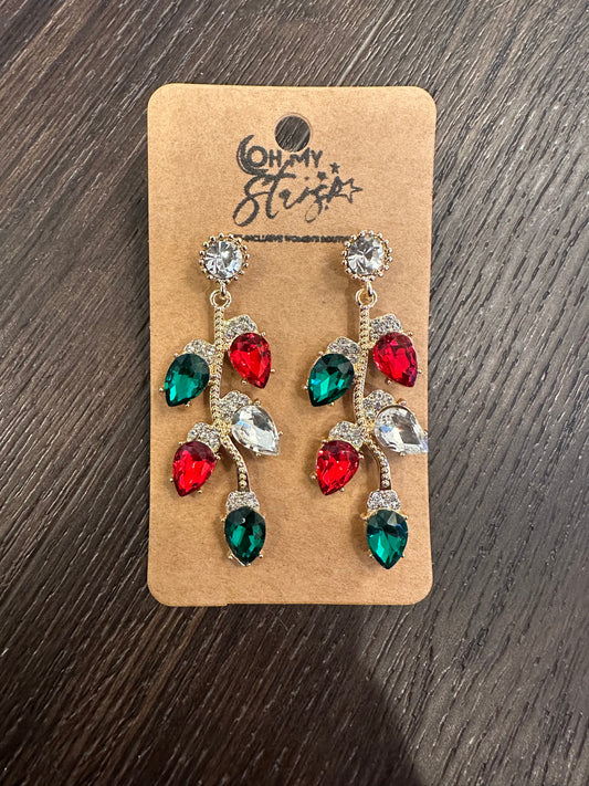 Luxe & Lit Holiday Lights Earrings