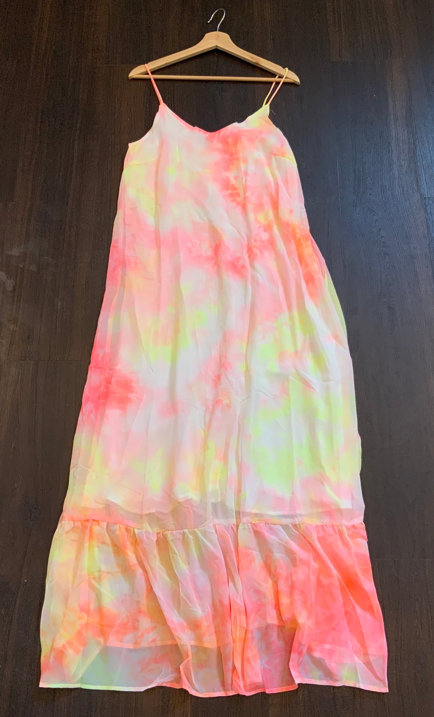 To (Tie) Dye For! Neon Maxi Dress