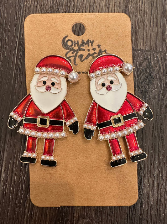 Pearly St. Nick Earrings